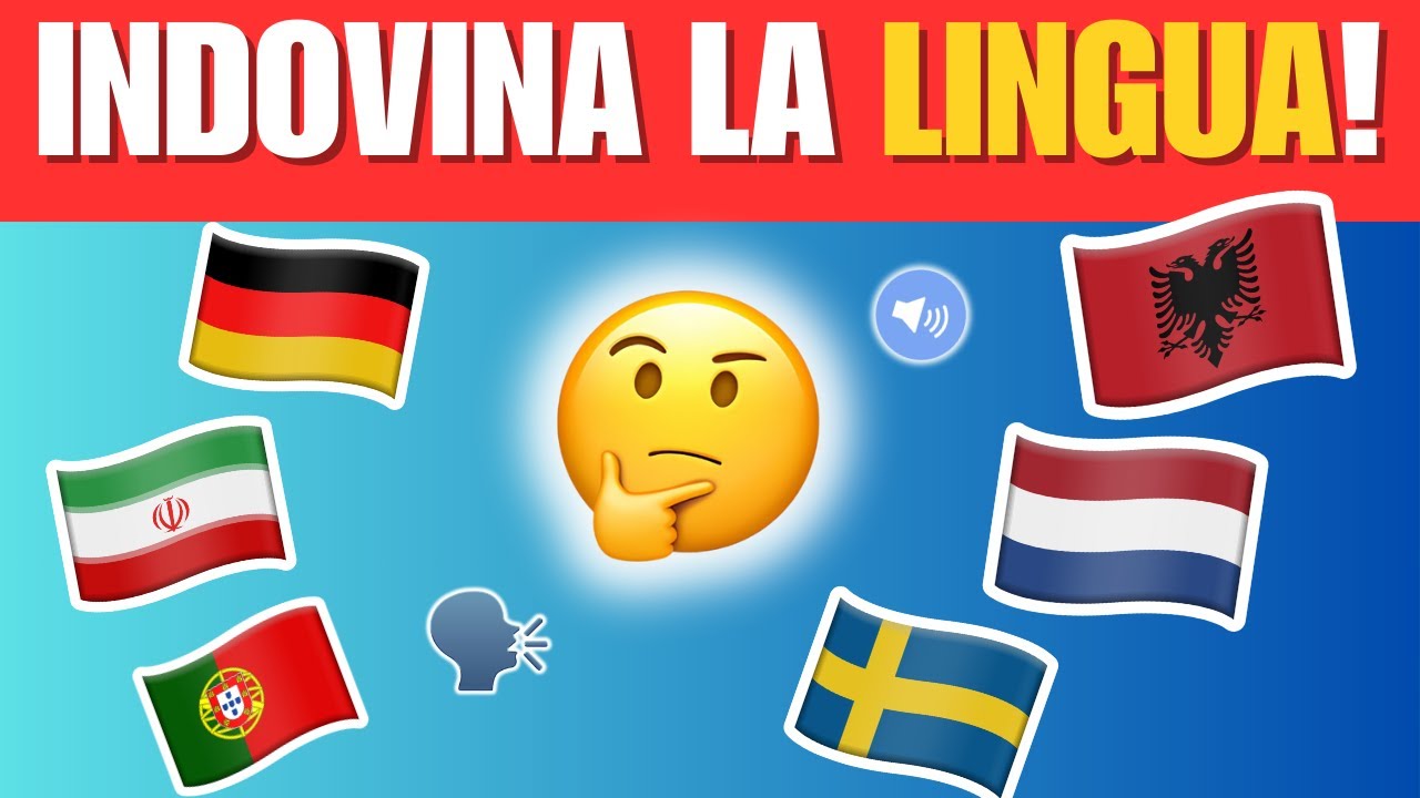 Riesci a Indovinare la Lingua dal Suono? 🎧🤯 | Solo le Orecchie Migliori Vincono
