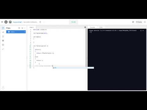 C program  to calculate mathematical constant e| coding| recursive function| recursion| homework sos