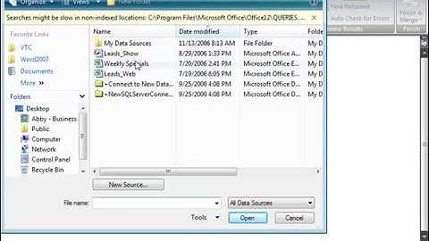 Microsoft Word 2007 ENG TB 07 10 a Mail Merge