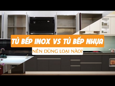 Video Tủ Bếp Inox hay Tủ Bếp Nhựa tốt hơn ? So Sánh Cực Chi... - youtube