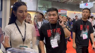 Quang Linh Vlog và Thùy Tiên BẤT NGỜ dự cùng ở sự kiện nhưng vô tình lướt qua nhau vì lý do này