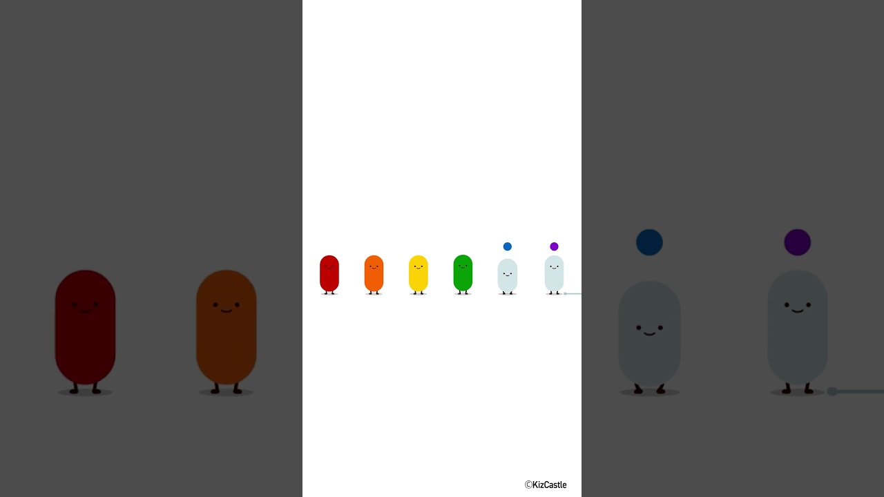 Learn Colors with Jellybo 🌈 Rainbow 🌈 Colors for Kids 