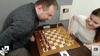 A. Yatsenko 2232 Vs Wfm Fatality 1913. Chess Fight Night. Cfn. Blitz