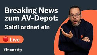 🚨 Breaking News: Bessere Förderung fürs AV-Depot | Finanztip