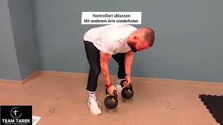 Dual Kettlebell Pendlay Row