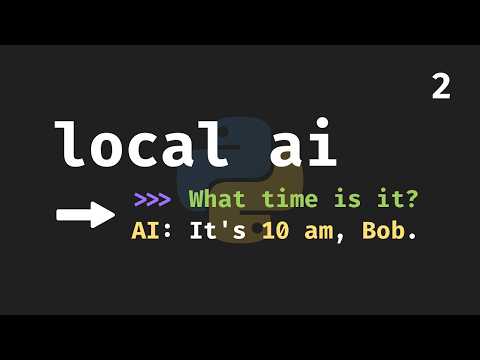 Build A Local Ai Agent In Python With Context (part 2)