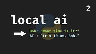 Build your own Local AI Agent in Python Tutorial (Part 2)