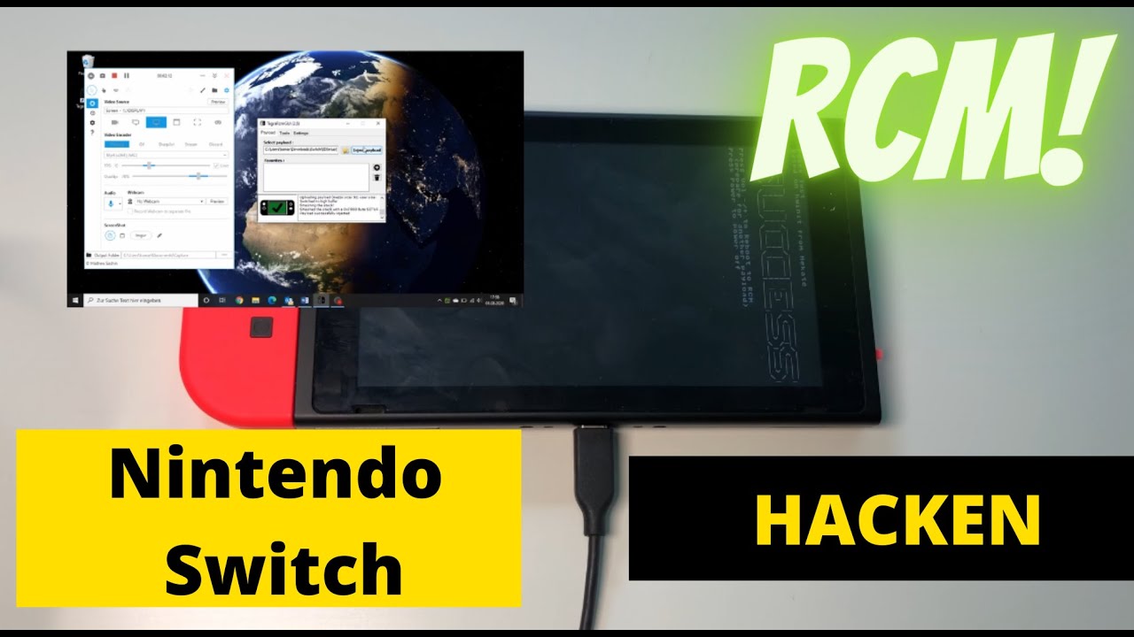 NintendoSwitch#1 Kann ich meine Switch Hacken?? RCM / Jig / Atmosphere -  YouTube