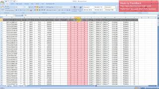 CONVERT BAPLIE TO EXCEL screenshot 1