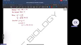Question 18 Solution - Mendelian Genetics & Population Genetics