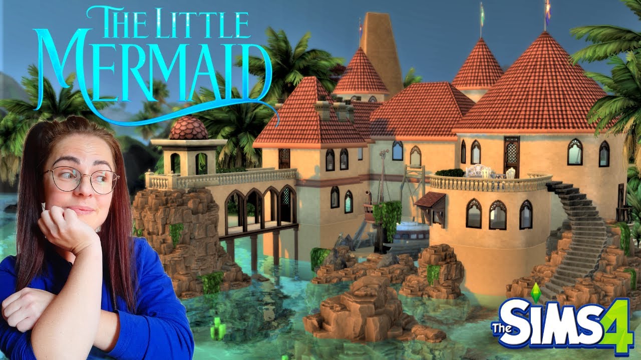 The Little Mermaid Castle - noCC - Speed Build/TheSims4
