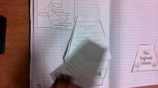 13 Colonies Notebook Setup (15 min.)