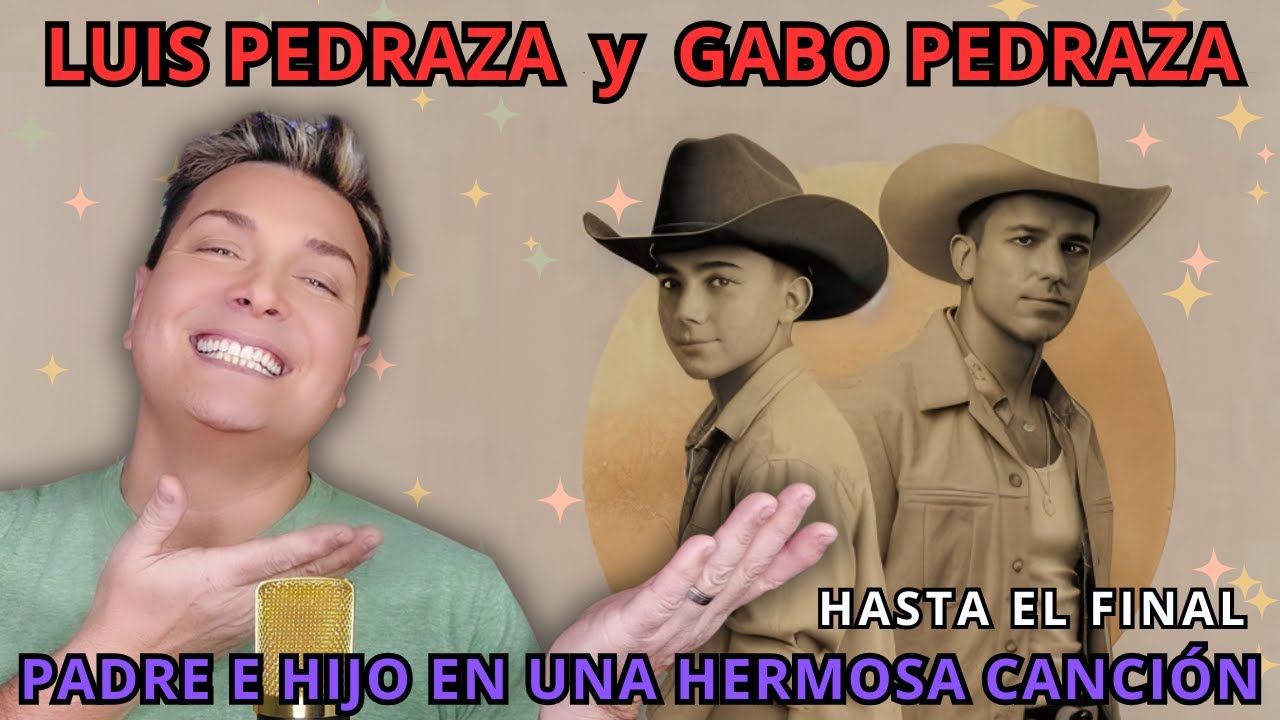 ¡Luis Pedraza canta con su hijo y sorprende a todos!