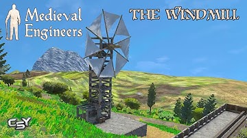 15 | Building a Windmill Powered Sawmill | Medieval Engineers Community Edition 2022