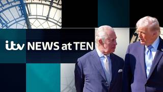 Watch Itv News At Ten As King Meets Trump At White House After Assasination Attempt