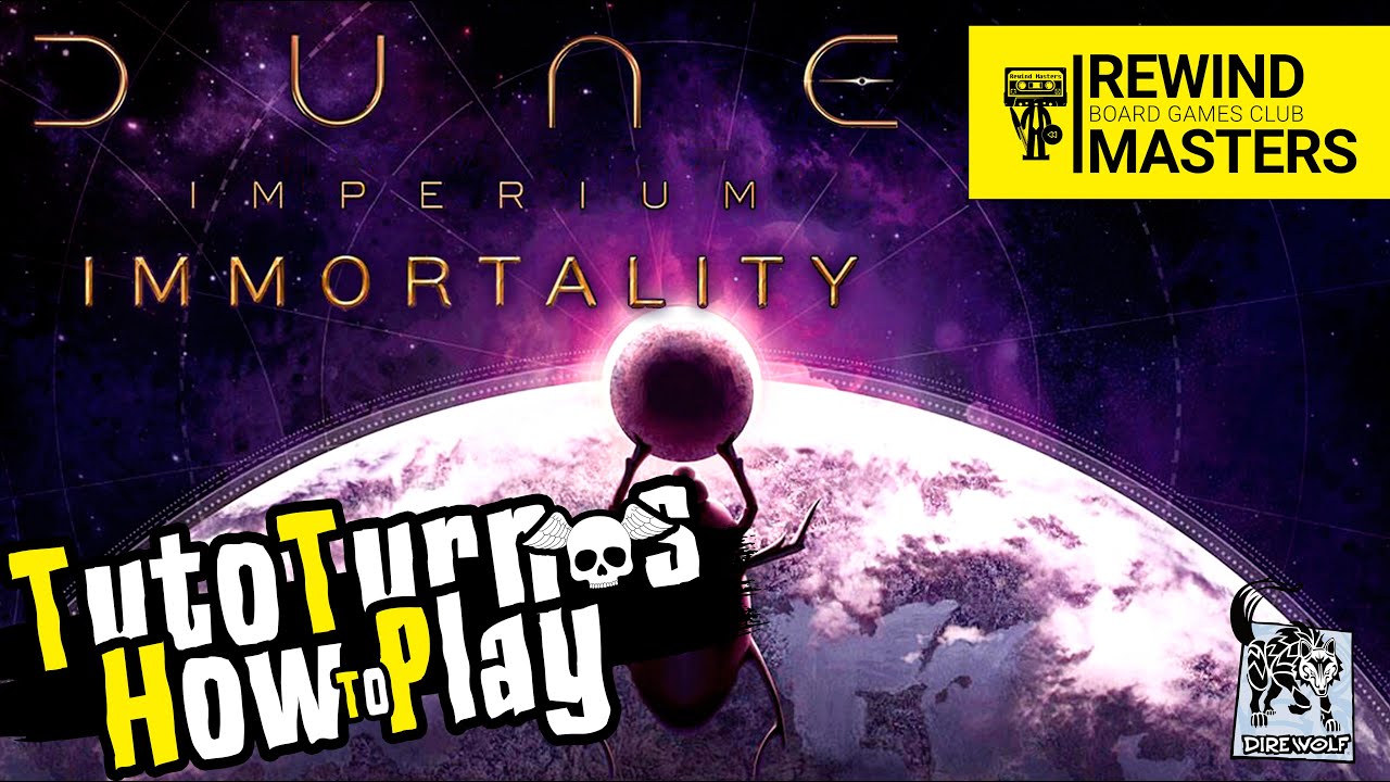🌕 TutoTurnos - DUNE IMPERIUM: INMORTALIDAD (DireWolf) — ¡Con combazos Tleilaxu! | Rewind Masters