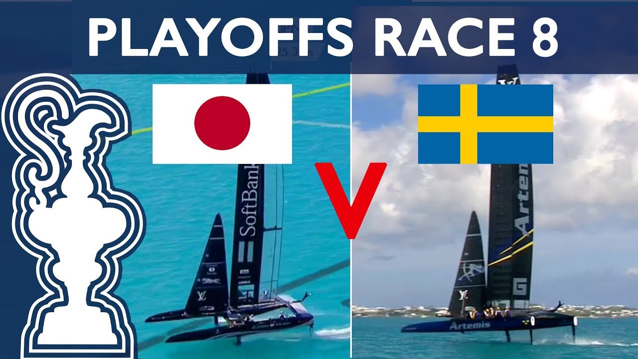 35th America's Cup LV Semi-Final 2 JPN vs. SWE Race 8 | AMERICA'S CUP