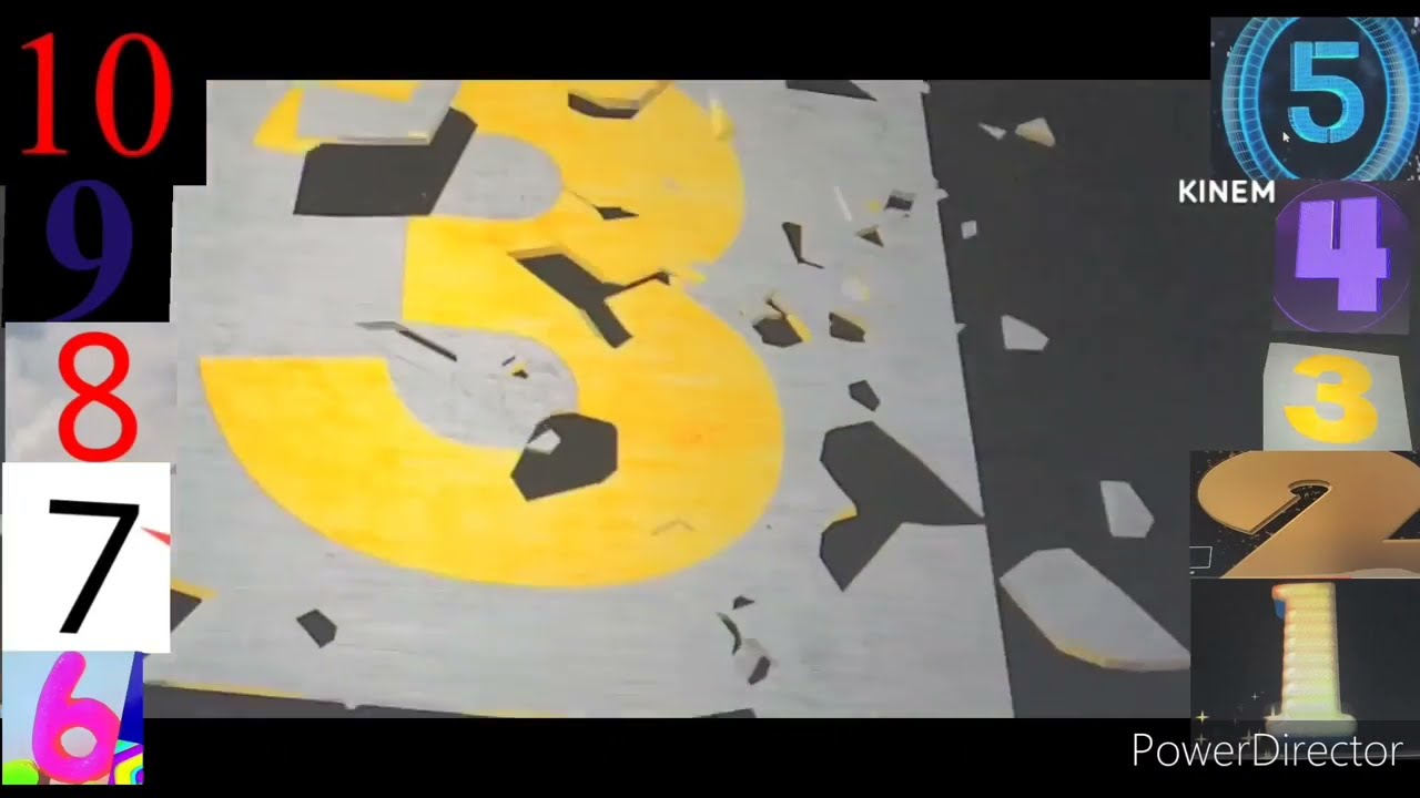 countdown numbers kinemaster