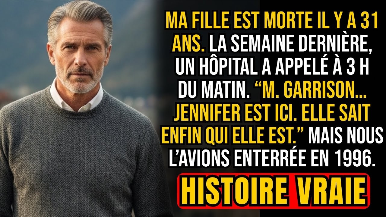 Ma FILLE enterrée il y a 31 ans… la semaine dernière, un hôpital a appelé à 3h