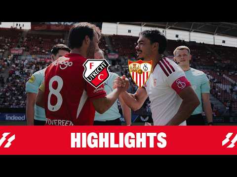 FC Utrecht speelt laatste oefenpot tegen Sevilla FC 🤝 | HIGHLIGHTS — football highlights