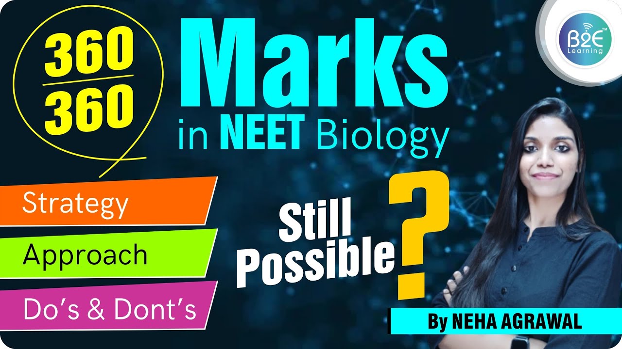 How to score 360 Marks in NEET Biology | Last 2 months perfect strategy ...