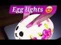How to make egg lights easily 😍