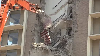 Key Bridge Marriott Demolition (Part 1 - Stairwell)