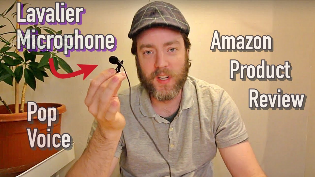 Pop Voice Lavalier Lapel Microphone 4 Android iPhone Smartphone DSLR GoPro Review best budget mic?