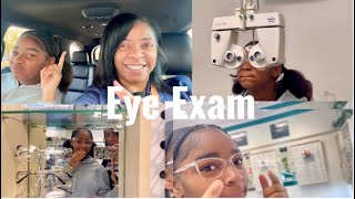 Vlog| 1st EYE EXAM OF THE YEAR I Didn’t NO Her EYES was This BAD 😳