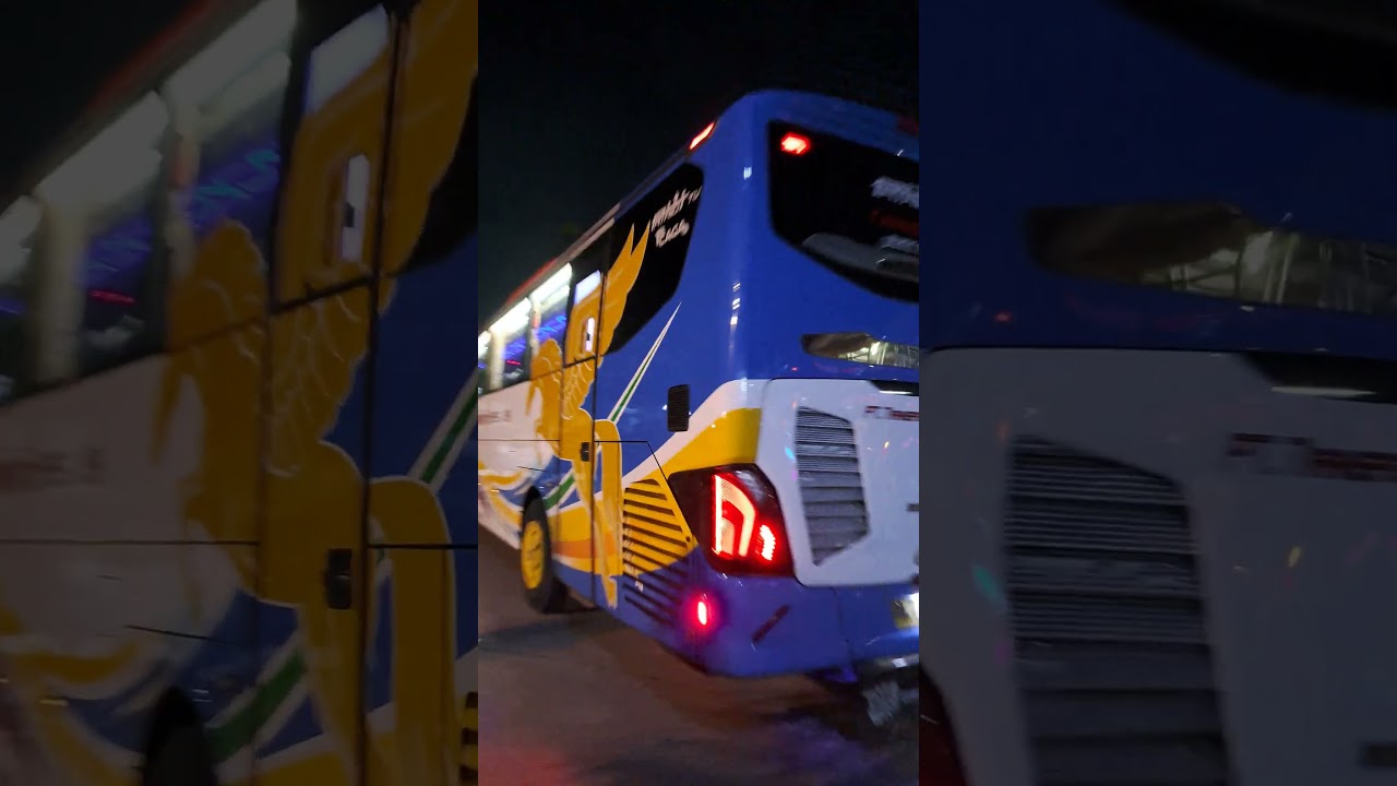 TRANSPORT EXPRESS PATRIOT TU LBK BASUNG-MEDAN AC TOILET. 