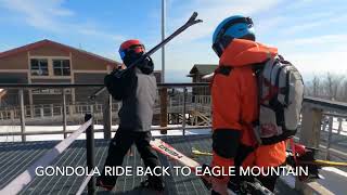Lutsen Mountain Skiing in March