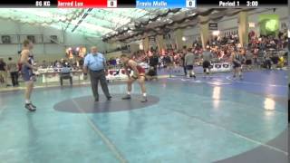 Men`s Freestyle 86 KG Jarred Lux vs. Travis Mallo