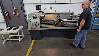 NICE Clausing Colchester 15″ x 50″ Geared Head Engine Lathe,With: Anilam 2 Axis DRO