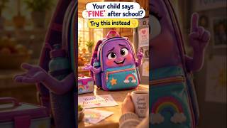 Parents! 3 After-School Questions That Get Kids Talking | Parenting Tips #Shorts