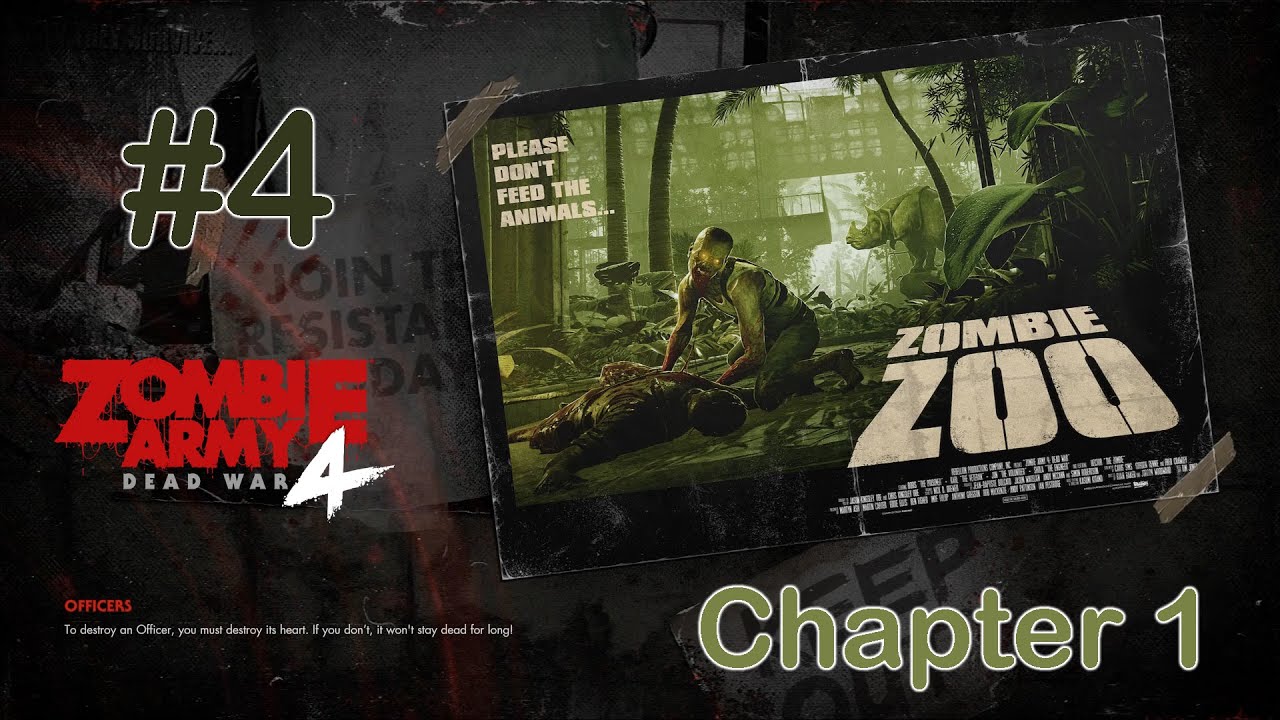 Zombie Army 4 Dead War II Zombie Zoo II Mission 4 II Chapter 1 II