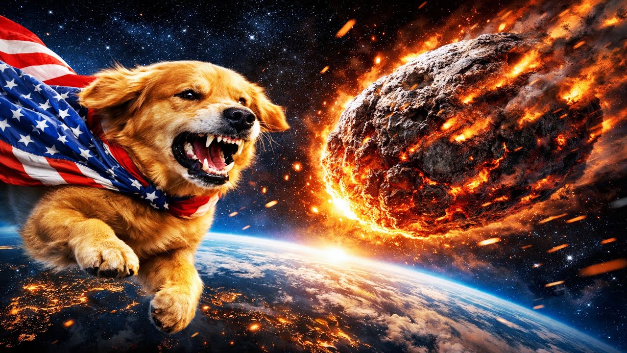 AMAZING! Max, the Hero Dog, Saves a Plane from a Meteor us
