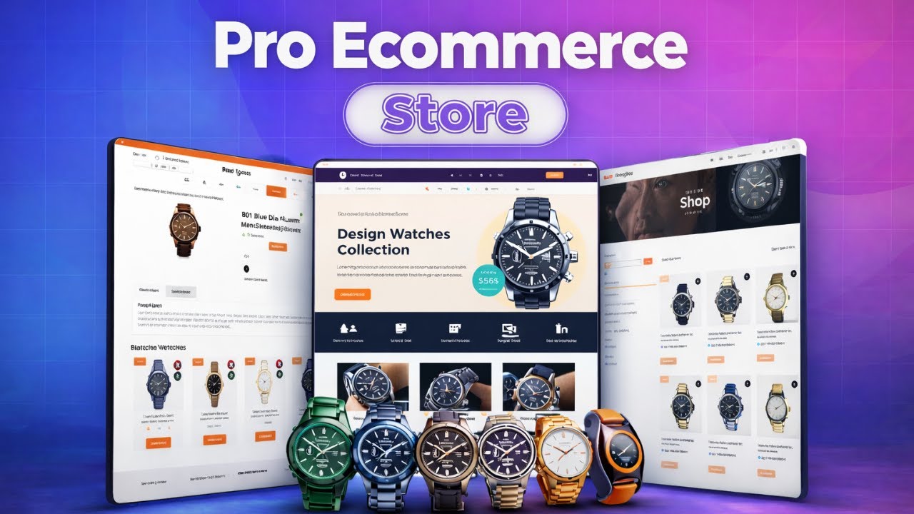 Build a Professional eCommerce Website in WordPress | Free Template ...