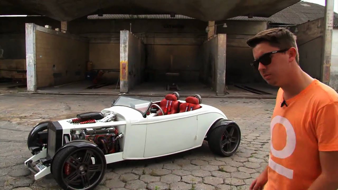 Autoesporte acelera o hot rod Sigma V8