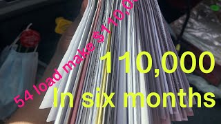 I Made 110,000 in six months with trucking