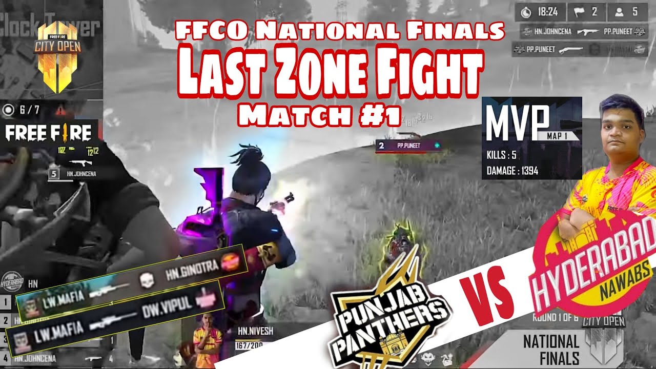 FFCO National Finals Match1 Highlights |Free Fire Highlights |Free Fire City Open | Tamil