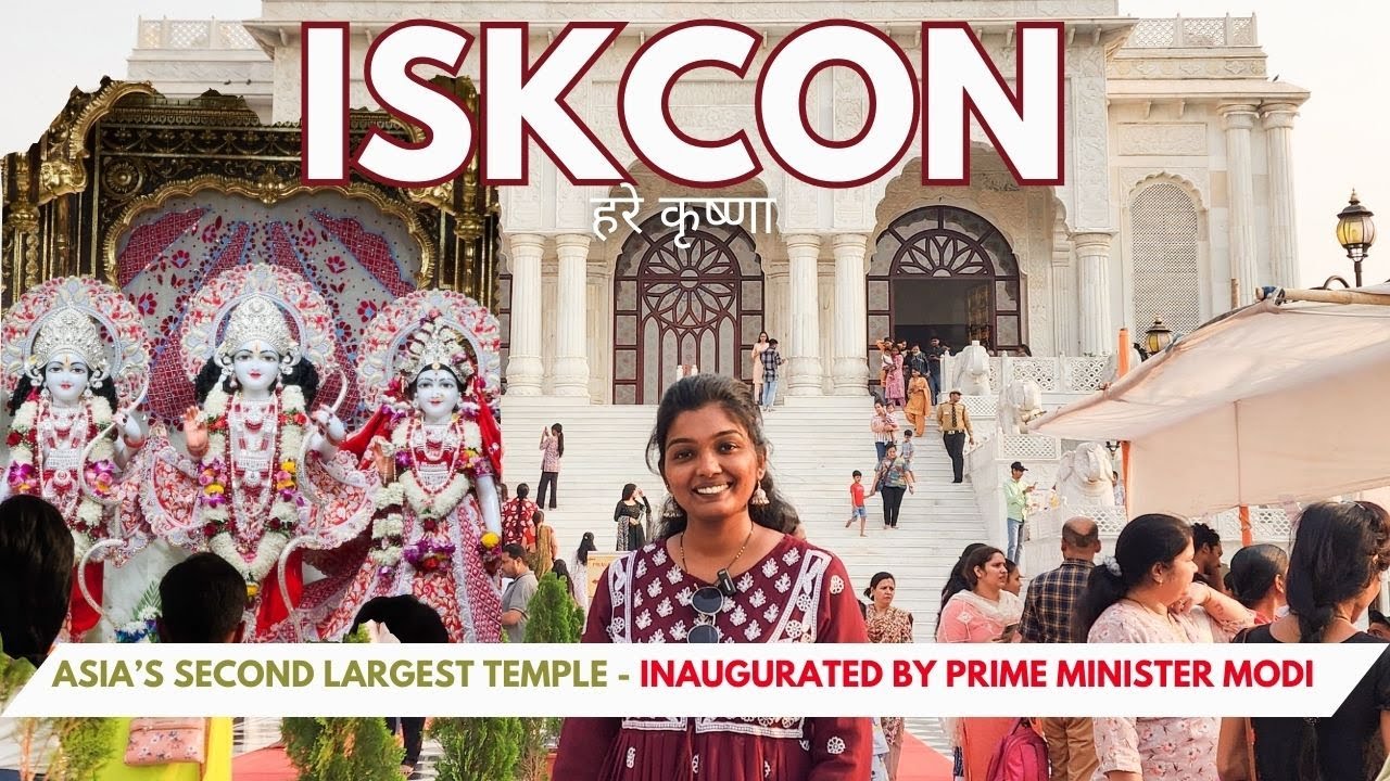 ISKCON Kharghar | kharghar Radha krishna mandir | Navi Mumbai kharghar Iskcon