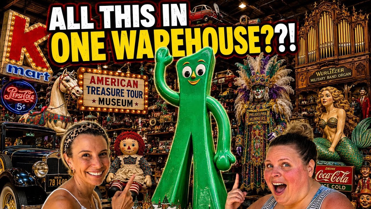We Visited the American Treasure Tour Museum in Oaks, PA | A Warehouse Full of Nostalgia!