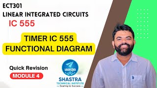 Timer IC 555 | Module 4 | ECT 301 | KTU | LIC | Quick Revision