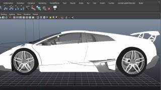 Car Rig Lamborgini_Maya