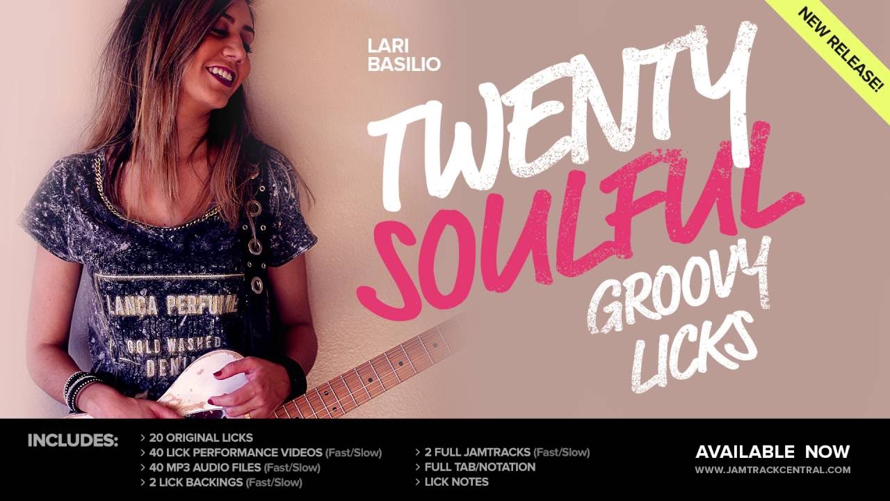 JTC Guitar - Package - 20 Soulful Groovy Licks