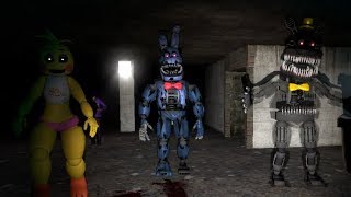 ANIMATRONICS IN THE BASEMENT!! - Gmod 7-11 Roleplay Map (Garry's Mod)