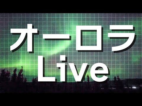 【LIVE】オーロラライブカメラ　アラスカ・フェアバンクス　2024年11月8日(金) / Aurora Live Cam in Fairbanks, AK US