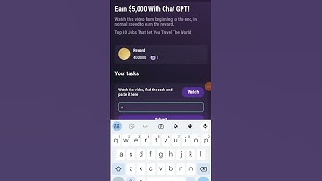 earn 5000 with chat gpt tapswap code