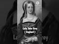 The smallest rule of 9 days 😱 | Facts | Facts shorts | Lady Jane Grey | #shorts