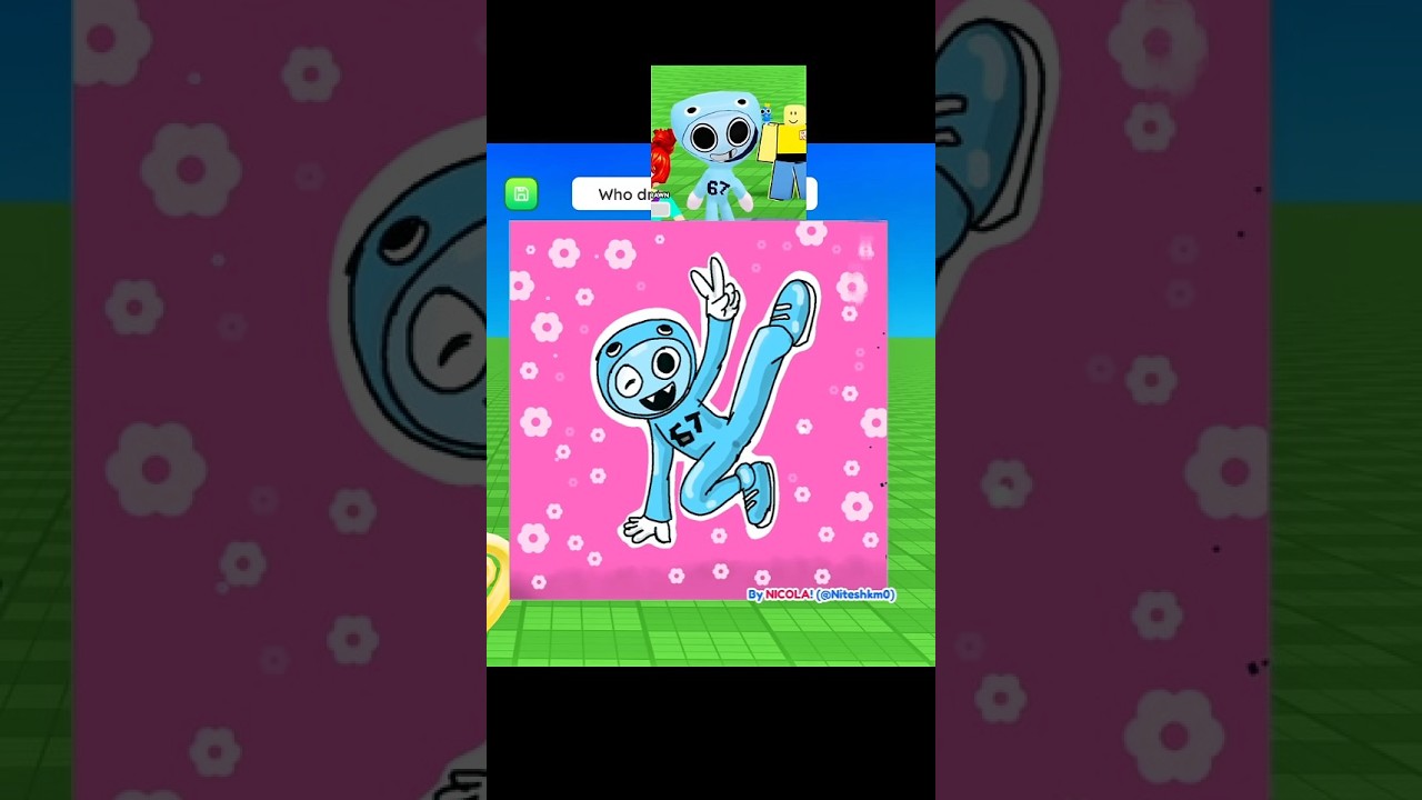 Roblox Draw me! #roblox #dandysworld #shorts